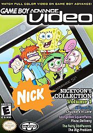 GBA Video Nicktoons Collection Volume 1 Nintendo Game Boy Advance 
