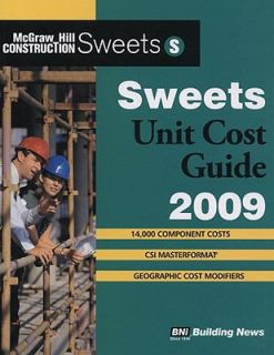 Sweets Unit Cost Guide by BNI Building News 2008, Paperback