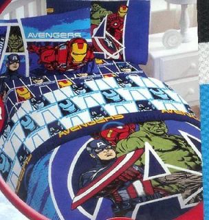 Original Avengers Comforter twin size Licensed bedding Iron Man 