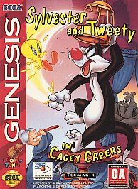 Sylvester and Tweety in Cagey Capers Sega Genesis, 1994