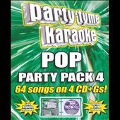 Party Tyme Karaoke   Girl Pop Party Pack 4 Box CD G by Karaoke CD, Aug 