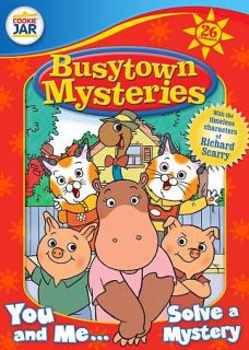 Busytown Mysteries You and Me Solve a Mystery DVD, 3 Disc Set 