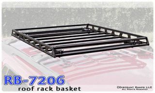 ROOF RACK CARGO CAR TOP LUGGAGE CARRIER BASKET CARTOP (RB 7206)
