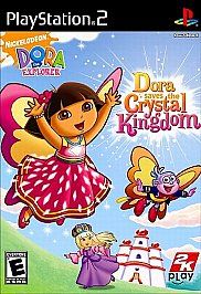 Dora the Explorer Dora Saves the Crystal Kingdom Sony PlayStation 2 