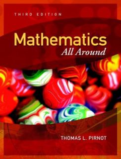 Mathematics All Around by Thomas L. Pirnot 2006, Hardcover, Revised 