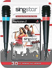 SingStar Rocks game microphone Sony PlayStation 2, 2006