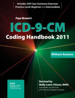 ICD 9 CM Coding Handbook, Without Answers, 2011 Revised Edition by 