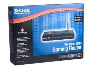 Link Gaming Router 108 Mbps 1 Port Gigabit Wireless G Router DGL 