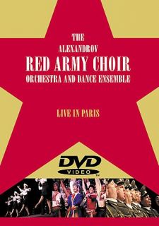 Alexandrov Red Army Choir Orchestra Dance Ensemble Live in Paris DVD 