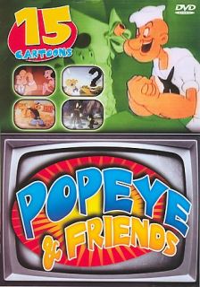 Popeye and Friends   Fifteen Cartoon Set DVD, 2004