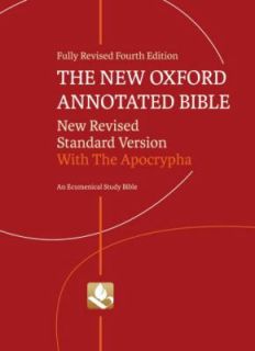 The New Oxford Annotated Bible with Apocrypha 2010, Hardcover, Revised 