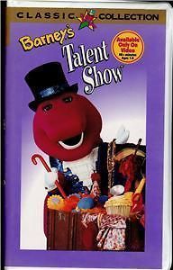 Lot   4 Barney Videos VHS  Talent Show, Goes to School, Friends, Home 