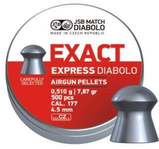 JSB Exact EXPRESS .177 4.52 Match Diabolo Pellets Field Target HFT 