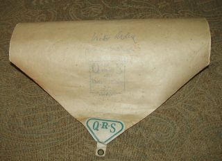 qrs player piano roll scroll russian lullaby 3911 one day