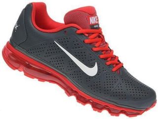   Max + 2011 GREY Leather Mens Running Shoes #456325 101 $170 ALL SIZES