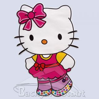 BIG Hello Kitty Wall Sticker 36X52 CM Decal Girls Gift Room Decoration 