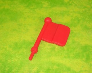 Fisher Price Little People Replacement Red Flag Playground Circus Free 