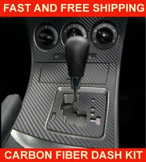 Infiniti G35 03 04 Carbon Fiber Interior Dashboard Dash Trim Kit Parts 