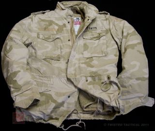 m65 army field jacket quilted liner desert storm more options