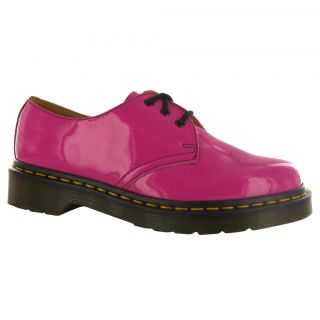 dr martens 1461 patent lamper pink womens shoes more options