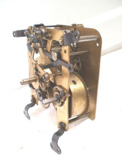 HAC 174/38 German Striking Mantle Clock Movement For Spares 4.25H 3 