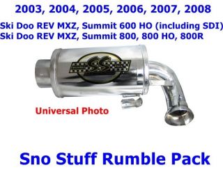 2003 2008 Ski Doo 600 800 MXZ Summit Sno Stuff Rumble Pack
