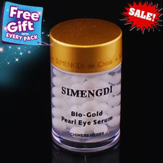 New Simengdi Bio Gold Pearl Eye Serum Cream Anti Aging Chinese Herb 