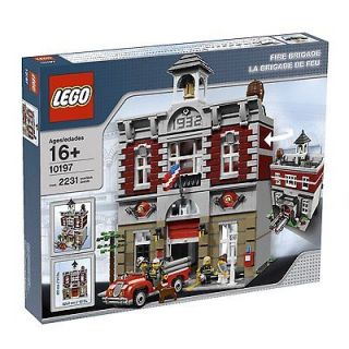 lego fire brigade 10197 new in box nib time left