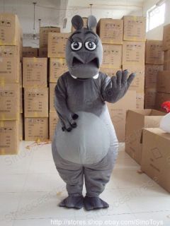 female hippo cartoon mascot costume fancy dress outfit epe