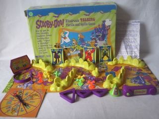 Scooby Doo Electronic talking Thrills and Spills Board Game 2002 