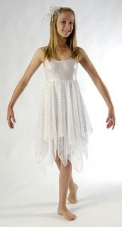 stunning sparkle white lyrical dress dance costume cm 2  56 