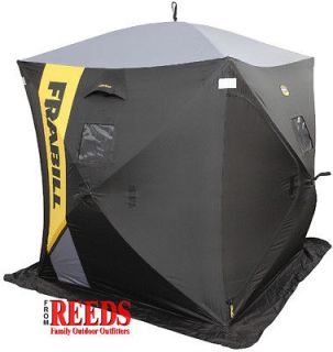 Frabill THERMAL Outpost 2 3 Man Hub Portable Ice Fishing Shelter 