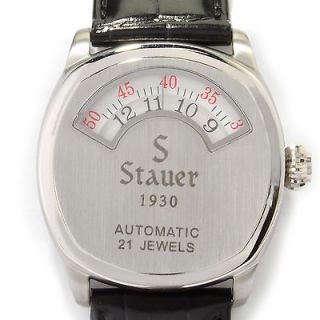 Stauer Men’s Retro 1930 Stainless Steel Dashtronic; Automatic Watch 