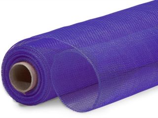 PURPLE 21in x 10yd DECO POLY MESH wreaths or wrapping (30 feet of mesh 