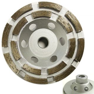 Standard Double Row Concrete Diamond Grinding Cup Wheel 5/8” 11 