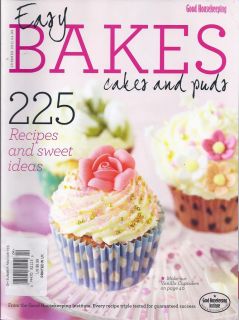 GOOD HOUSEKEEPING EASY BAKES CAKES AND PUDDINGS MAGAZINE RECIPE IDEAS 