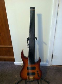 custom made pbc fretless 6 string bass gtb 356 time