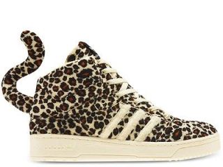 2012 Adidas OBYO JS Jeremy Scott Leopard UK 10.5 US 11 EU 45 1/3
