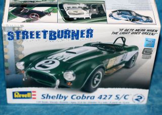 shelby cobra 427 s c plastic model car kit time