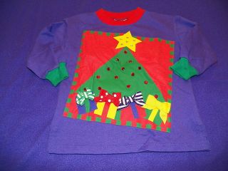 zoodles girls 2t christmas tree top gems beaded b 10
