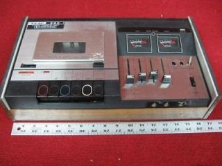 vintage teac 350 stereo cassette recorder used 