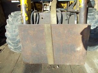 used rounder SKID STEER QUICK ATTACH UNIT MOUNT PLATE FIT BOBCAT AND 