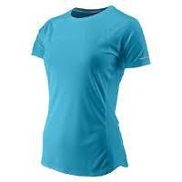 NIKE Womens MILER Running Top Sz Medium Blue 405254 424 NEW