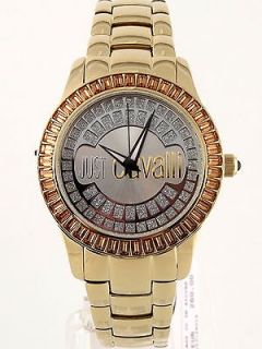 just roberto cavalli ice gold plated ladie s watch from