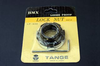 nos tange lp 440 bmx headset lock nut black from