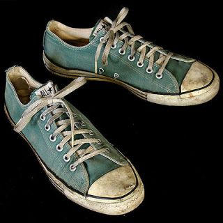 Newly listed Old Vintage USA MADE Converse All Star Chuck Taylor green 