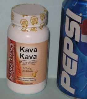 50 Kava Kava Herbal Capsules Pills Tablets 500 mg