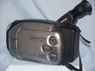 JVC Compact VHS Video Movie Camera Camcorder GR AXM900 Case Cassette 