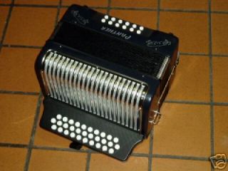 hohner panther accordion button style black time left $ 469