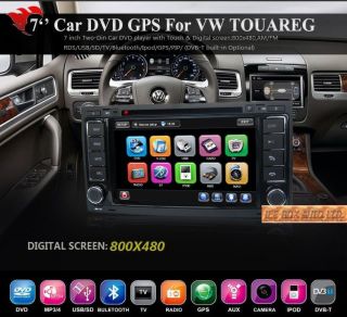 Din Car DVD/GPS/NAVI/3G INTERNET Player VOLKSWAGEN TOUAREG/T5